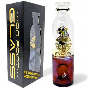 On Point Glass - 6" Buzzing Beauties & Garden Graces 2 In 1 Hand Pipe/Water Pipe - [GB957]